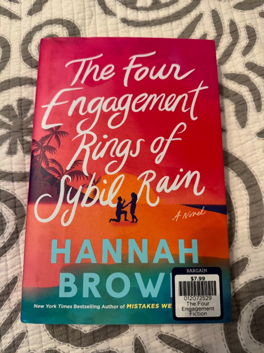 The Four Engagement Rings of Sybil Rain by Hannah Brown - HARDCOVER